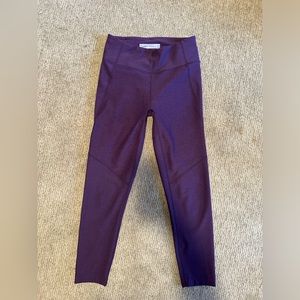 Outdoor voices purple leggings